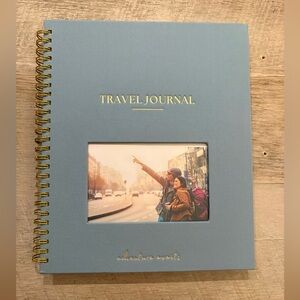Nook Theory Personalized Hardcover Spiral Bound Travel Journal - Brand New
